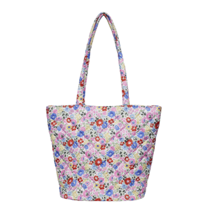 Pieces Quilted Floral Tote Bag